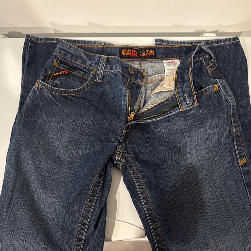 Fr Wrangler Blue Jeans